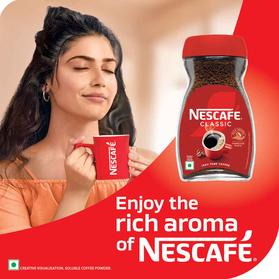 Nescafe Classic - Instant Coffee Powder - Pure Coffee