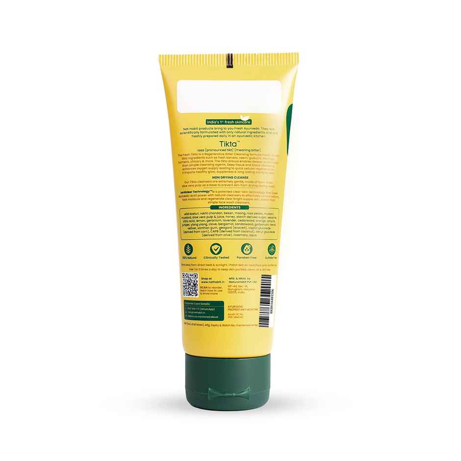 Nat Habit Brightening Ubtan Face Wash For Women & Men Combo