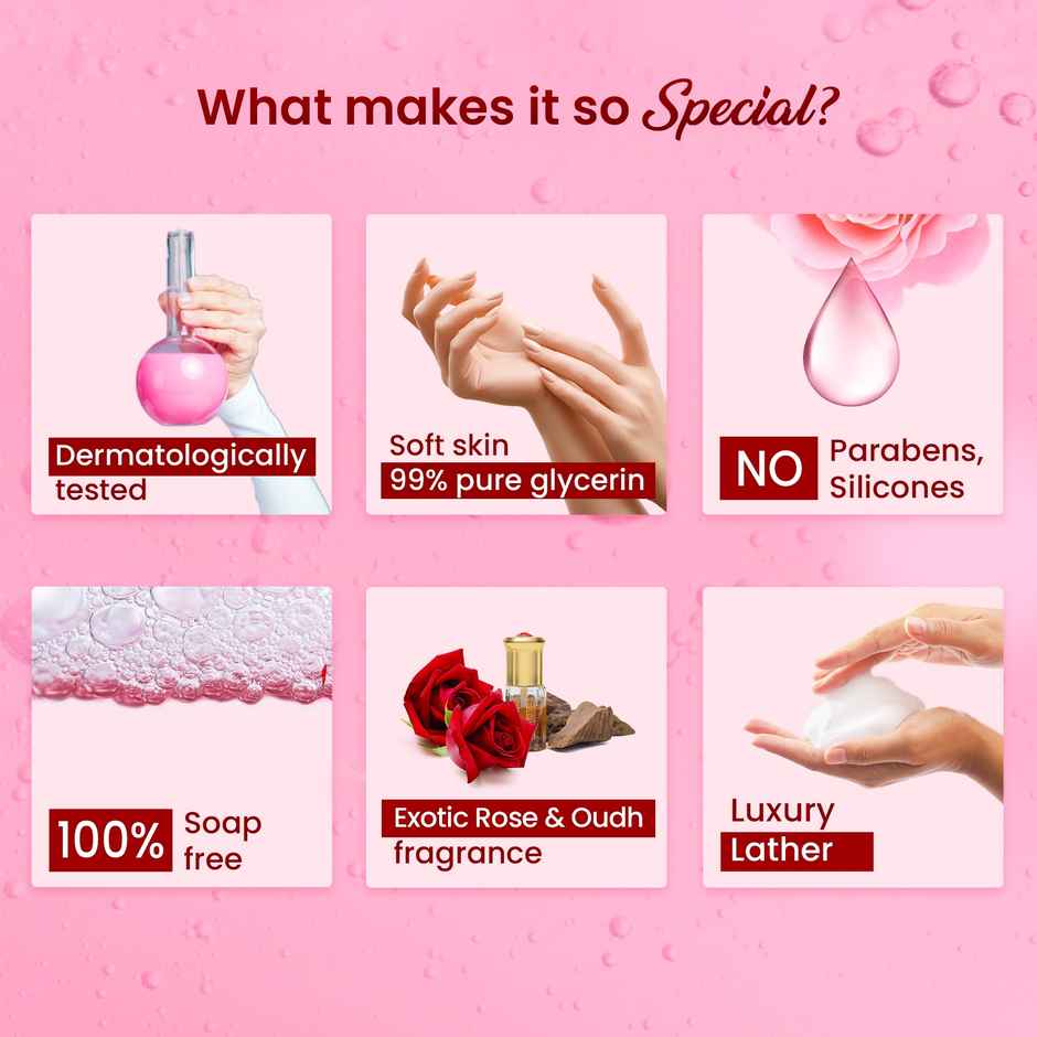 Dabur Gulabari Shower Gel-Himalayan Rose & Oudh