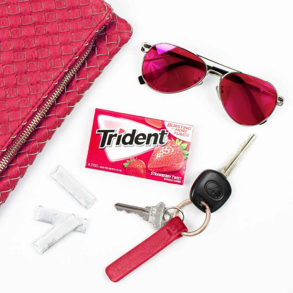 Trident Strawberry Twist Sugar Free Gum