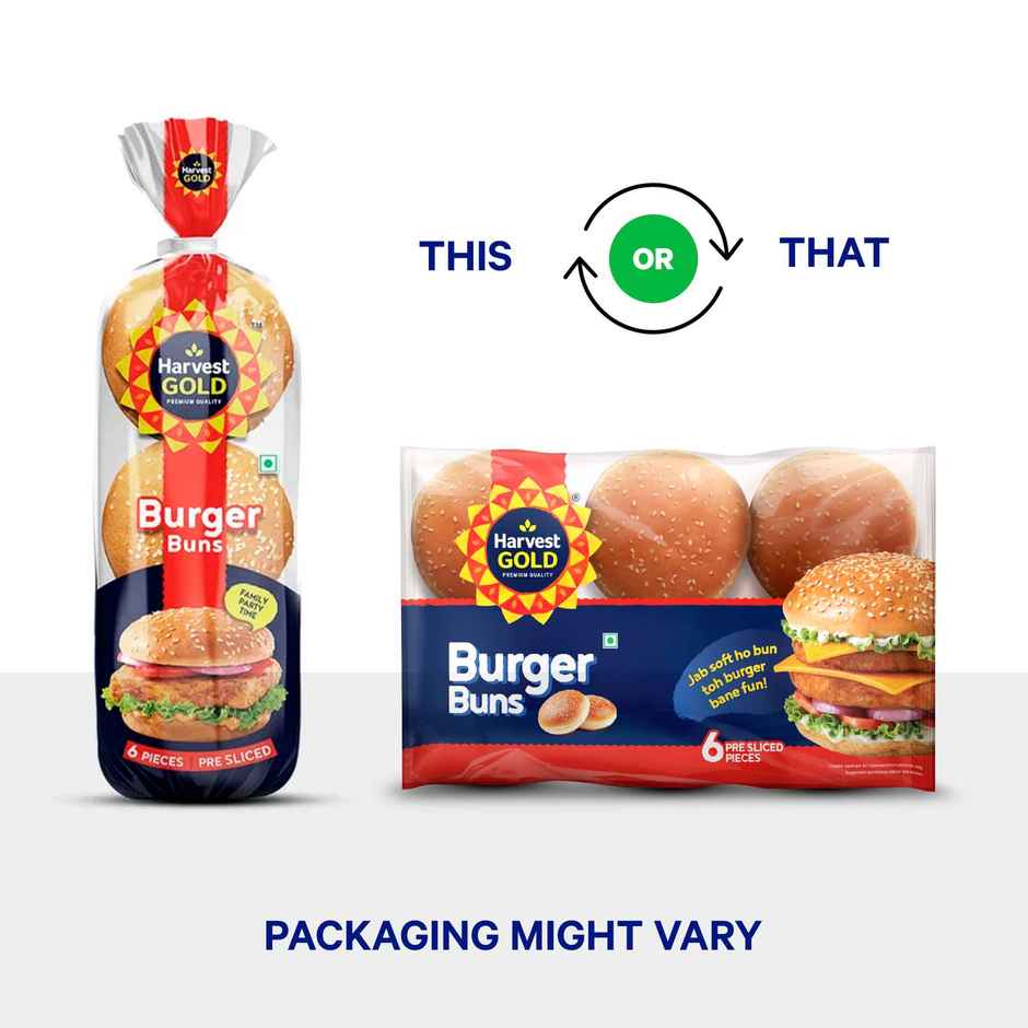 Harvest Gold Burger Buns Combo