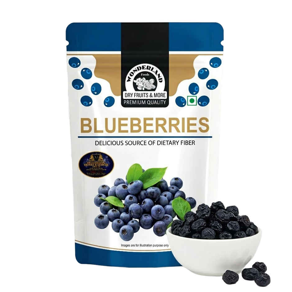 Wonderland Foods Dried Blueberries