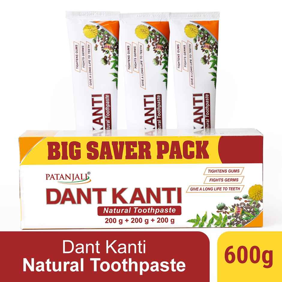 Patanjali Dant Kanti Natural Combo
