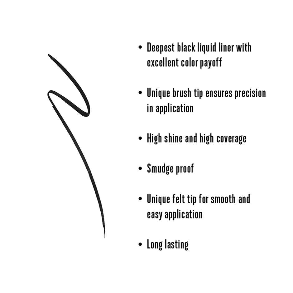 Lakme Absolute Gloss Artist Eye Liner - Black