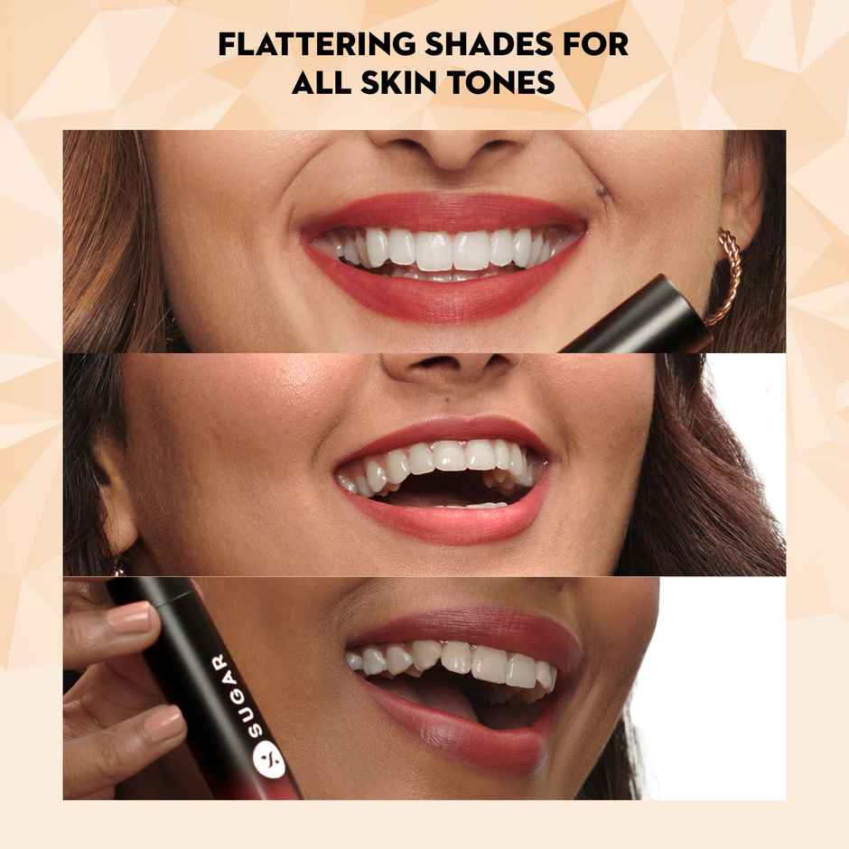 SUGAR Cosmetics Mousse Muse Lip Cream 11 - The Salmon