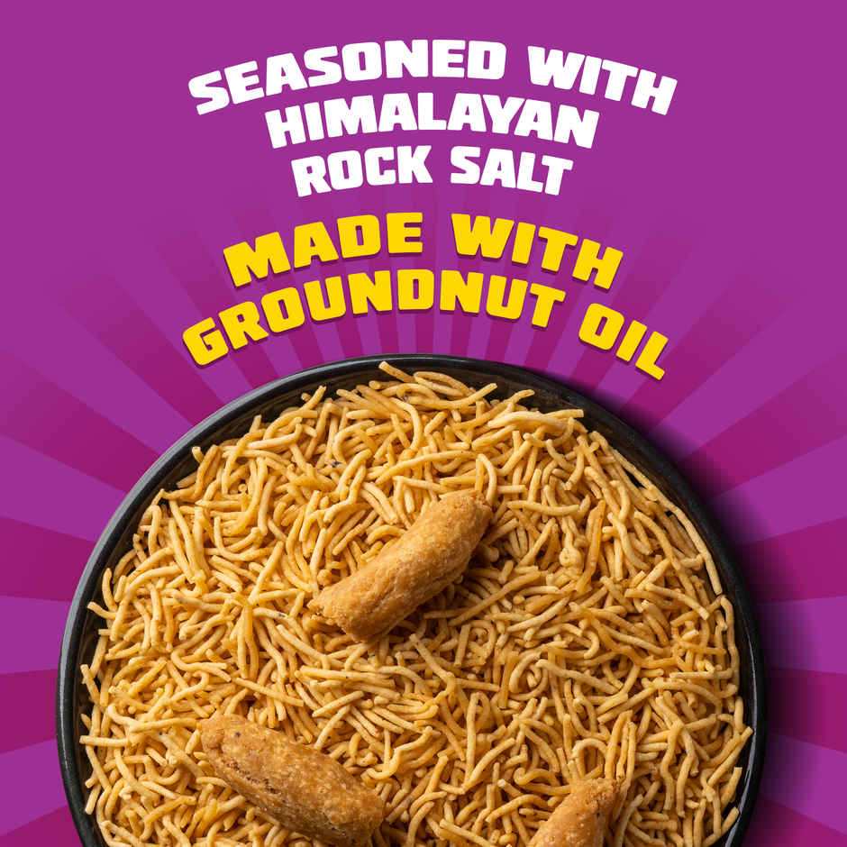Lal Bhujia Sev (Refined Groundnut Oil)