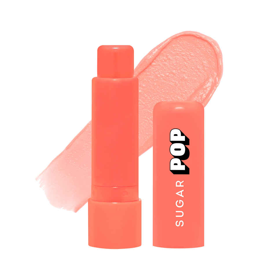 SUGAR POP Nourishing Lip Balm 05 Peach - Tinted Lip Moisturizer for Dry and Chapped Lips