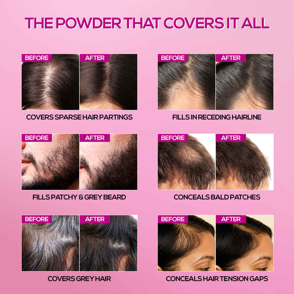 RENEE Cover Up Hair Powder | Black
