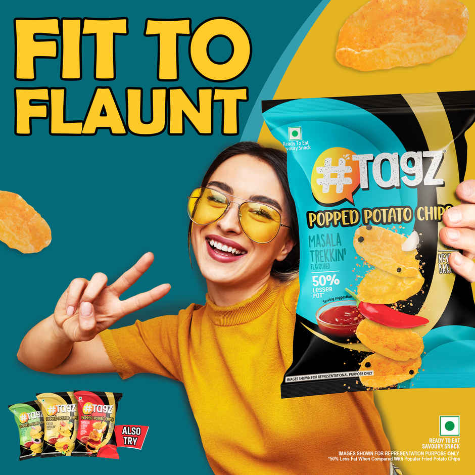 Tagz Popped Potato Chips Masala