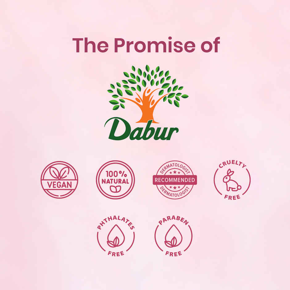 Dabur Gulabari Premium Rose Water - Paraben Free Skin Toner