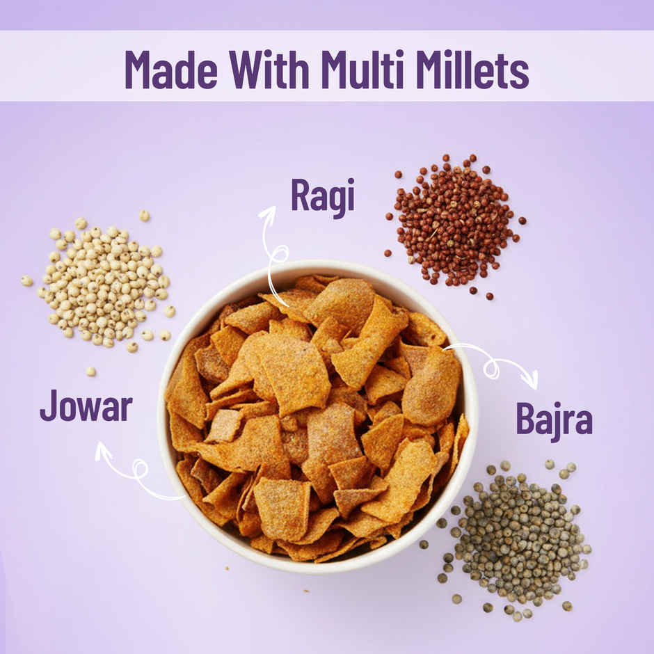 Lo Foods Gluten Free Millet Ragi Chips | No Palm Oil