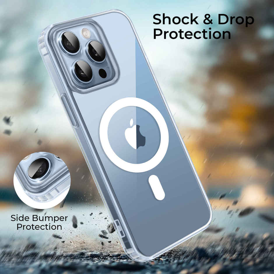 Artistque Case for Iphone 13 Pro Max Back Cover - Transparent Clear Magsafe