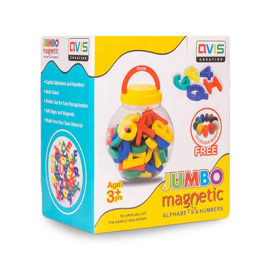 Ratna's Magnetic Alphabet Jar Jumbo