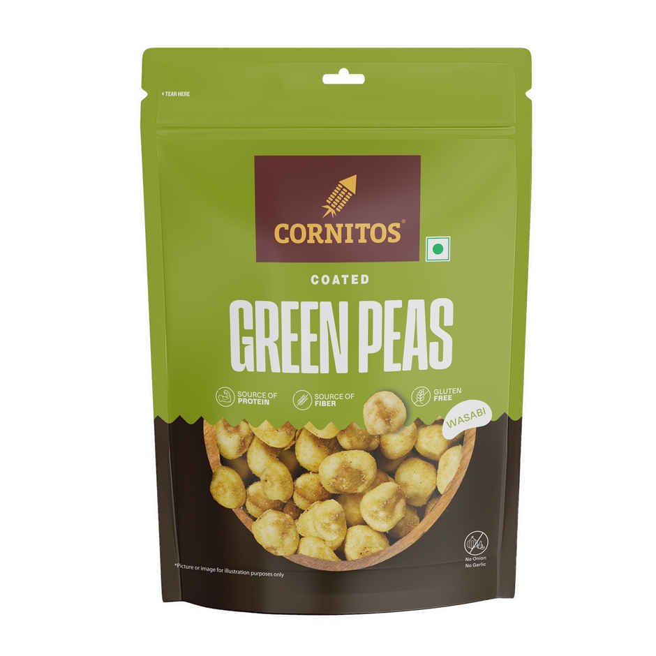 Cornitos Coated Green Peas - Wasabi