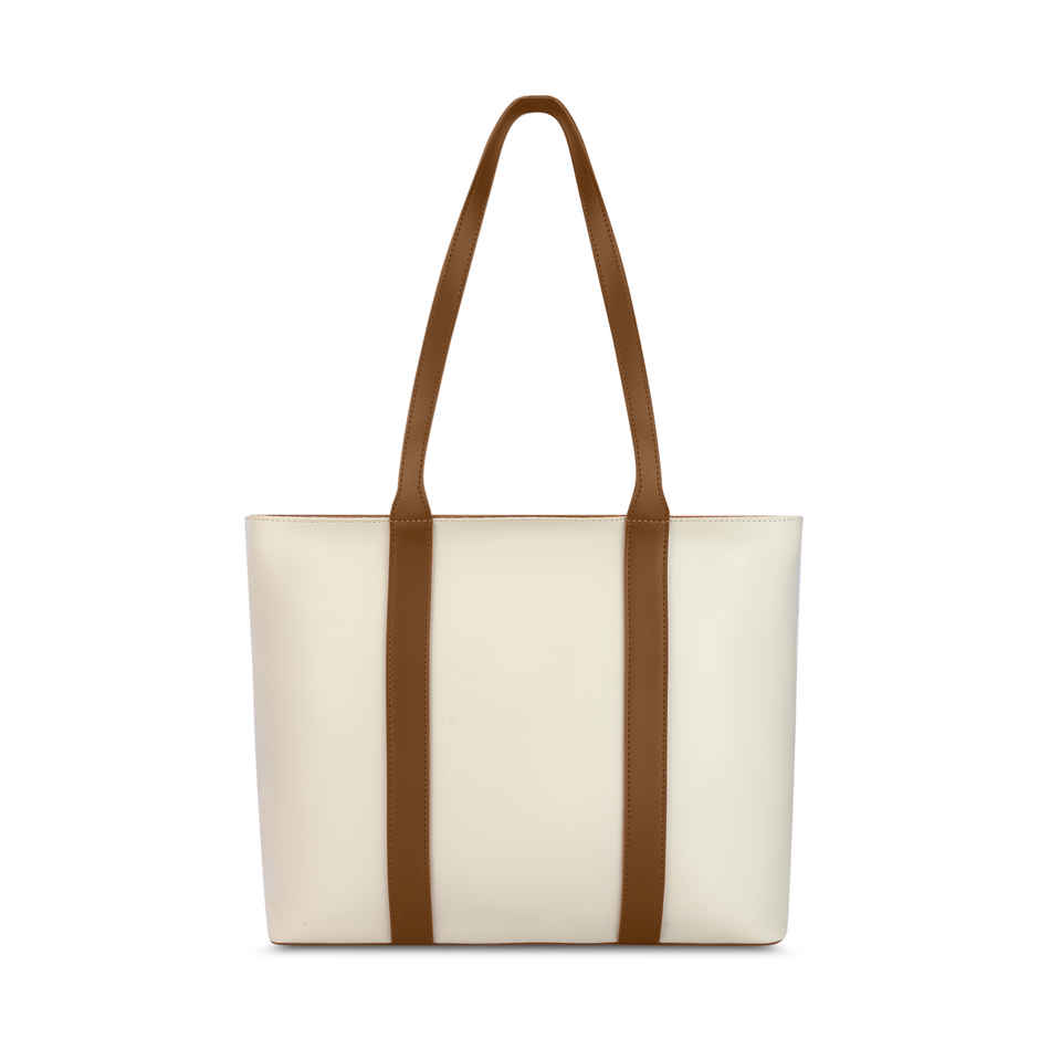 Lavie Women's Colourblock Regan Large Tote Handbag | Off White