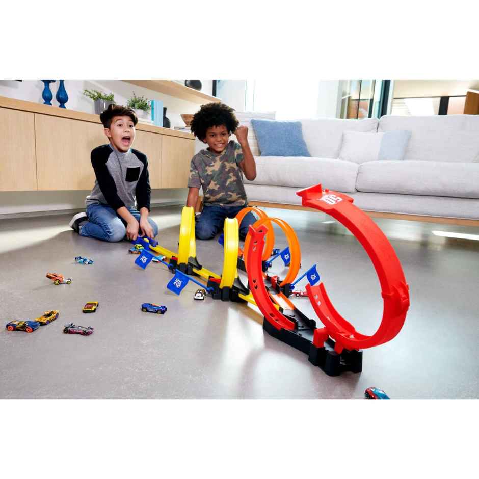 Hot Wheels Multi-Loop Race Off Playset | 4 to 10 Years