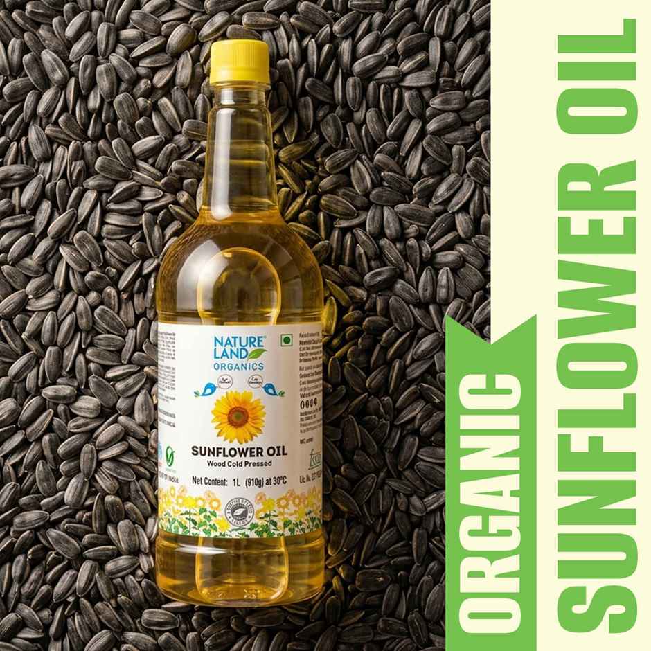 Natureland Organics Sunflower Cold Pressed Oil