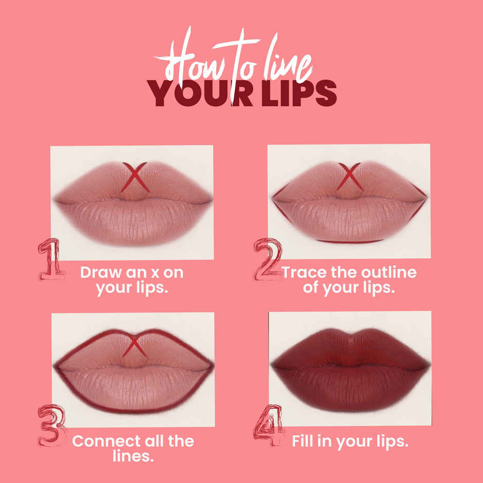 MARS Cosmetics Edge Of Desire Matte Lip Liner (18-Mauve Magic)