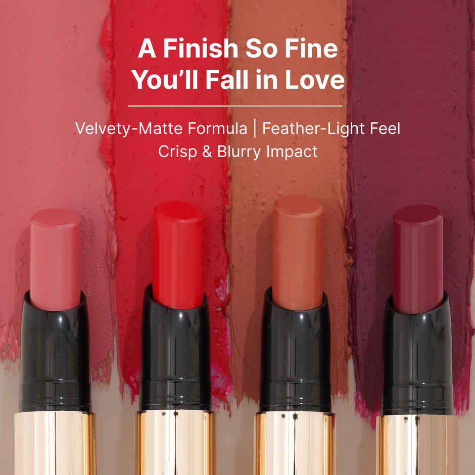 Swiss Beauty Select Here To Stay Lip Crayon | Velvety-Matte Finish | 12-Hour Stay |02 Mauve Macaron