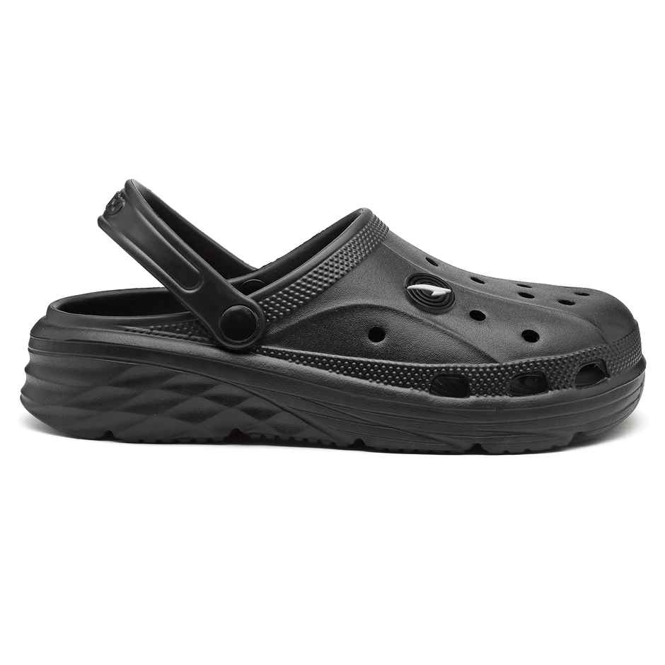 Asian Agc-14 Men Clogs Black (Size-6)