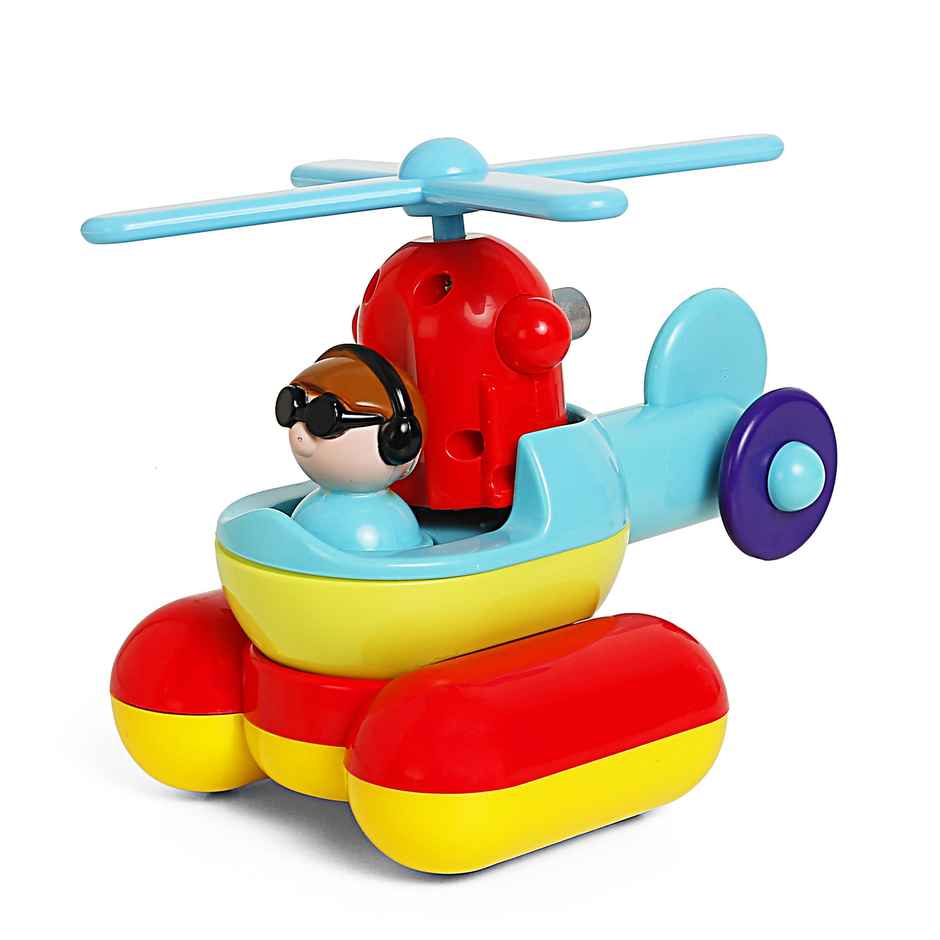 Hamley's ELC Build & Play Helicopter Multicolour 18M+