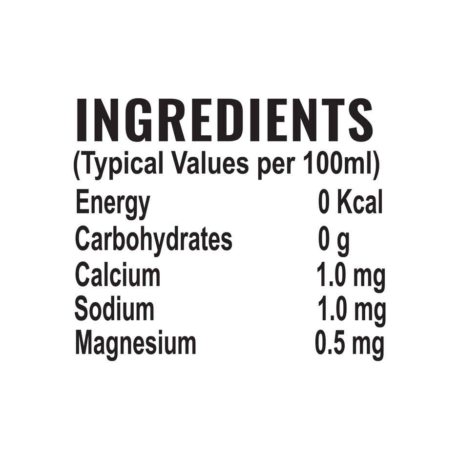 Clear Packaged Drinking Water