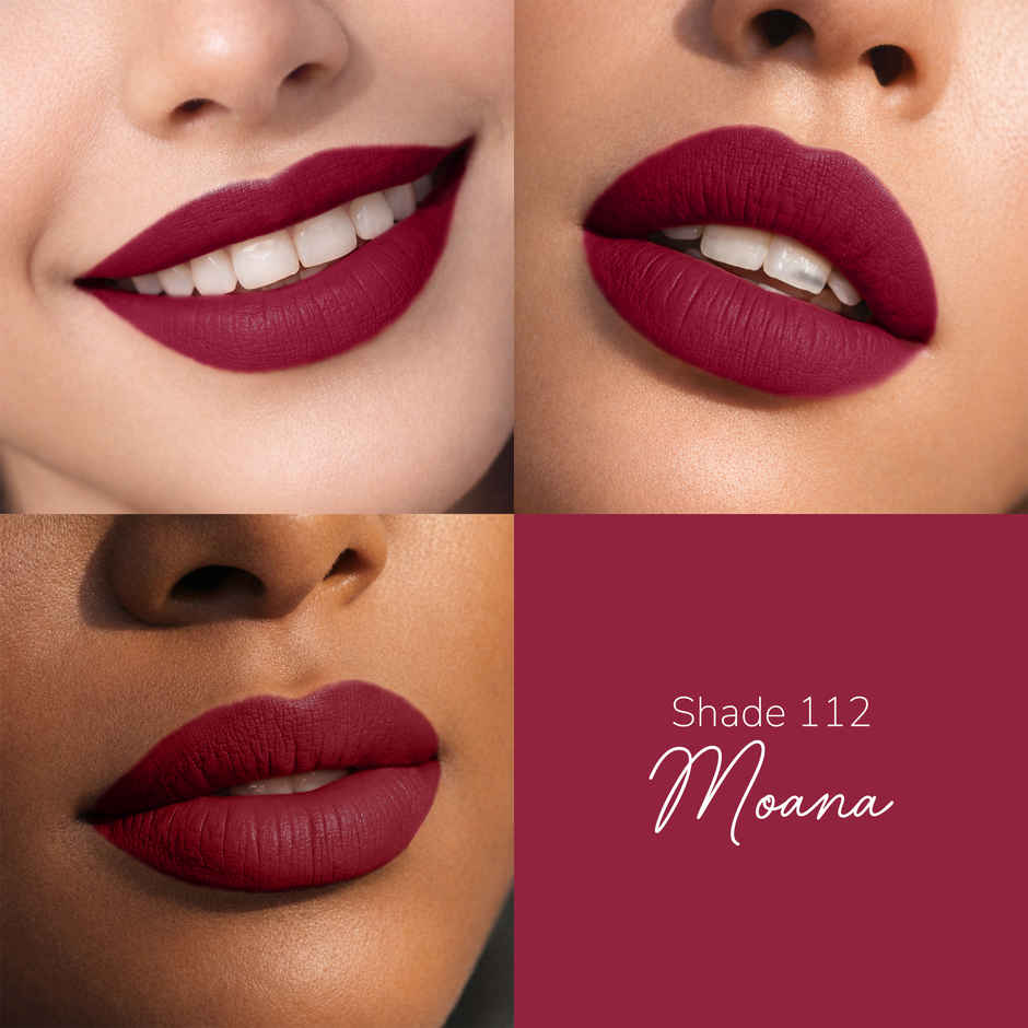 Mila Beaute Pout It Out Lip Crayon Matte Finish Highly Pigmented | 112 Moana