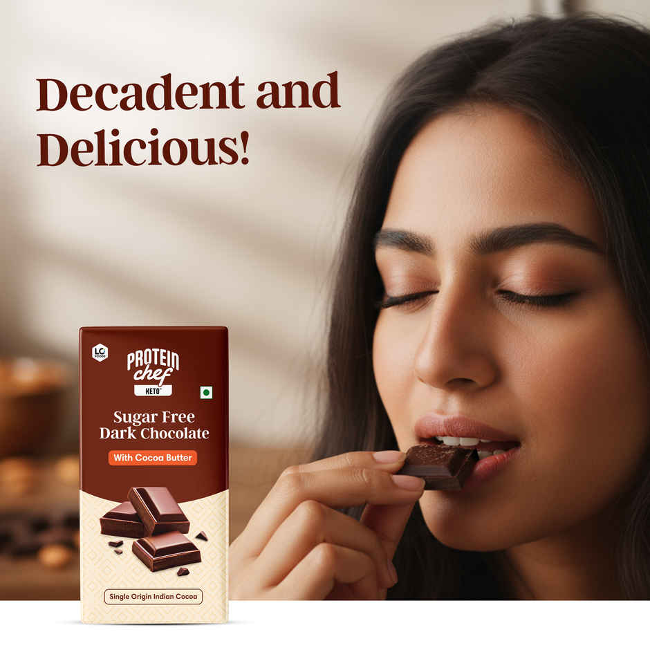 Lo Foods Keto Dark Chocolate Bar | Compound Sugar Free Chocolate