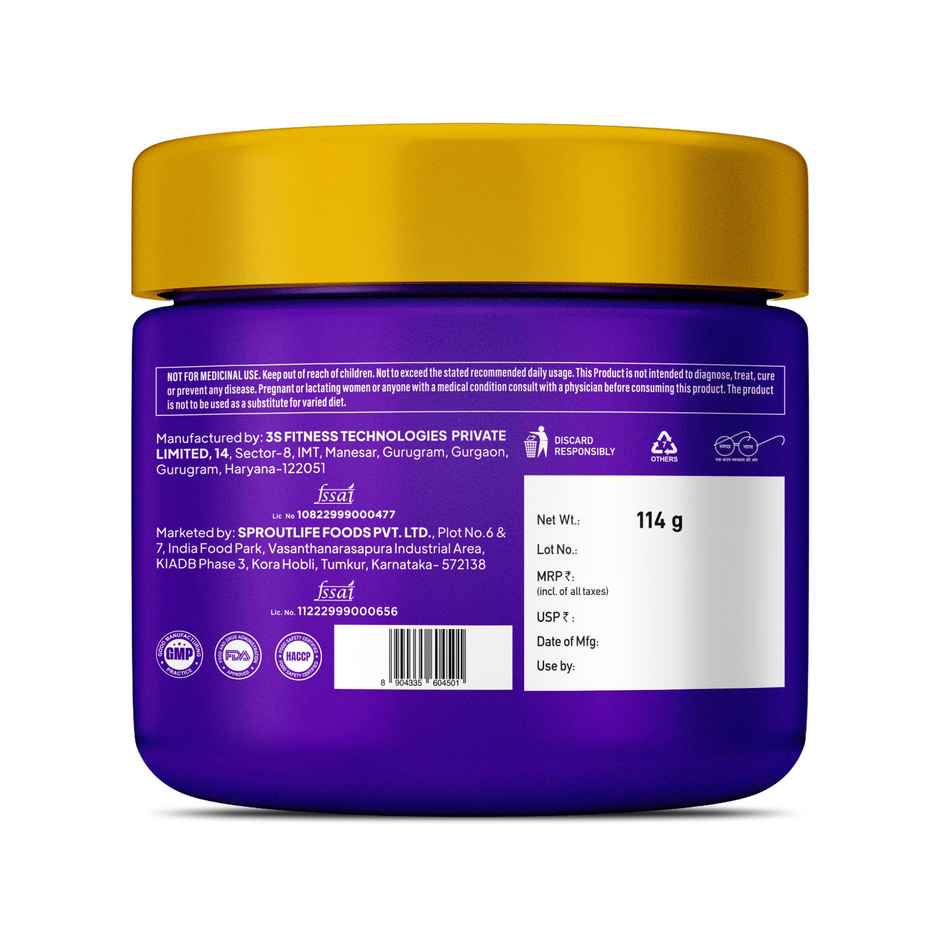 Yoga Bar Creatine Monohydrate-Micronized & Power-Packed  Strength & Performance, Watermelon Flavor