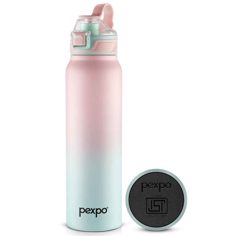 Pexpo Amaze Hot & Cold Stainless Steel Water Bottle Vacuum Insulated | 940 ml