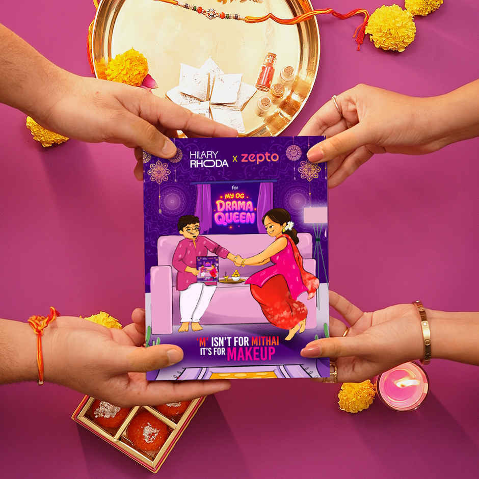 Hilary Rhoda X Zepto Gift Set | Makeup Kit | Gift for Sister