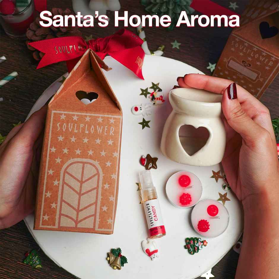 Soulflower Mothers Day Party Aroma Home Diffuser Gift Hamper | Celebration Fragrance Set 1.0 PIECE
