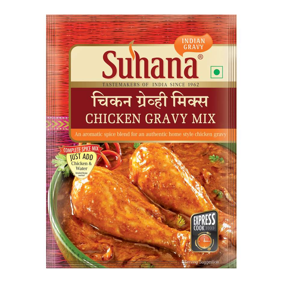 Suhana Chicken Gravy Spice Mix Pouch