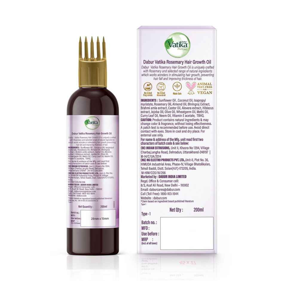 Dabur Vatika Rosemary Hair Growth Oil