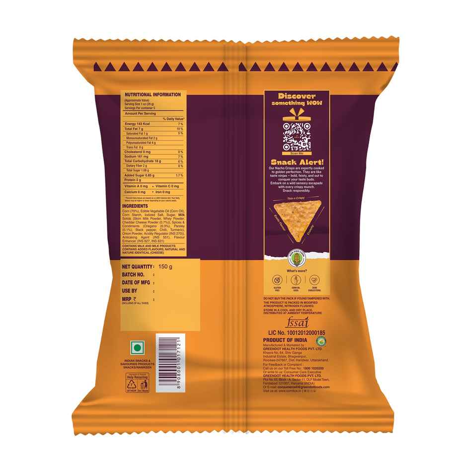 Cornitos Nacho Chips - Cheese And Herbs Combo