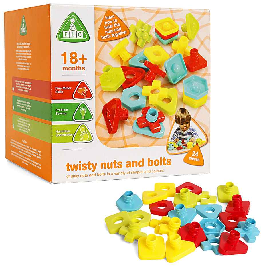 Hamley's ELC Twisting Nuts & Bolts Multicolour 18M+