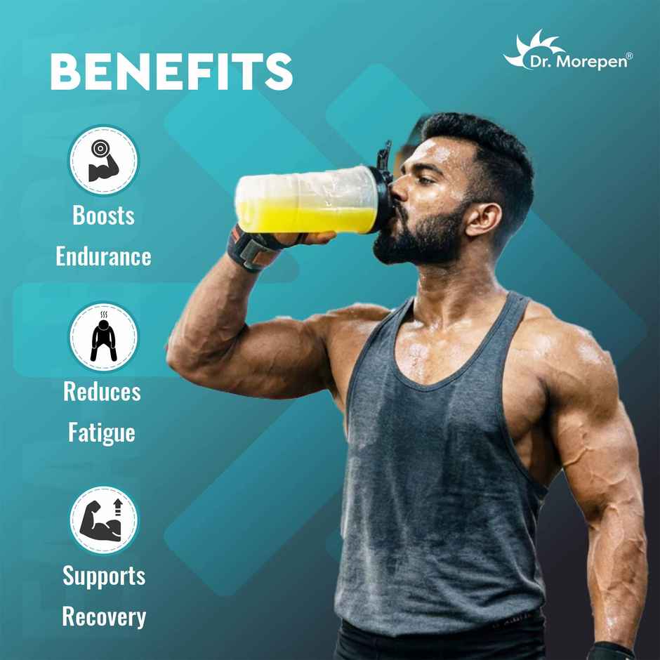 Dr. Morepen EAA + BCAA Helps Muscles Recovery | Fruit Punch