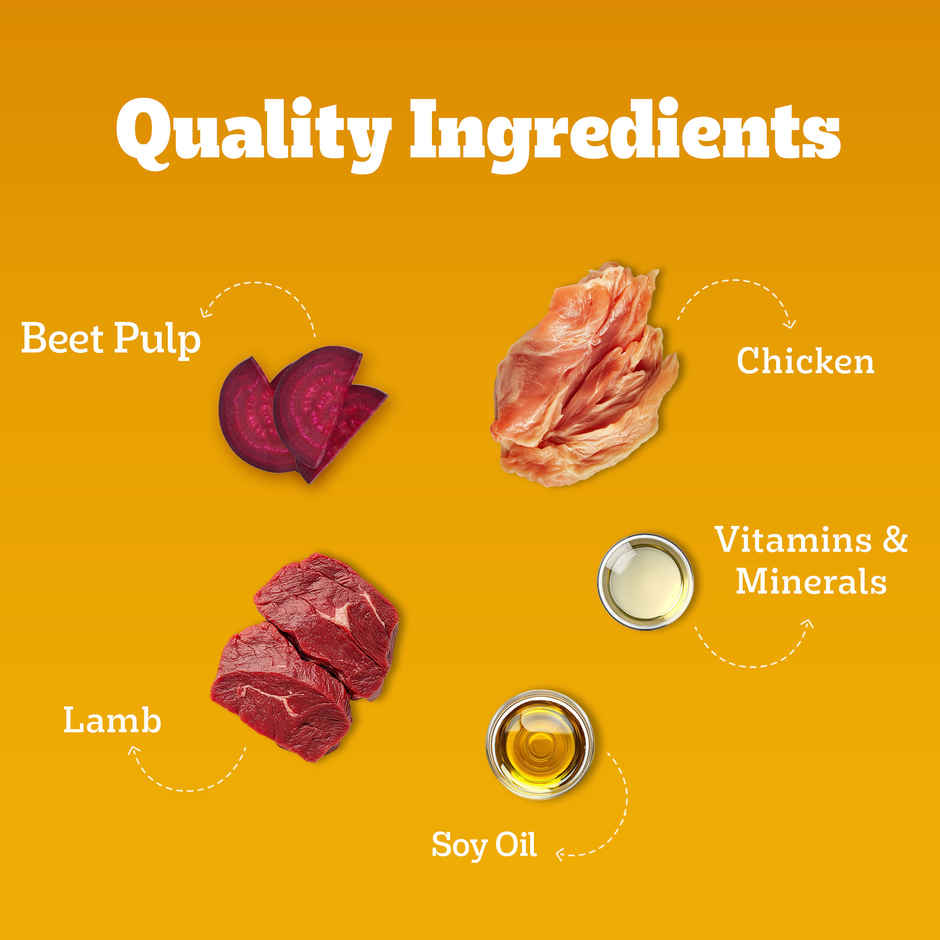 Pedigree Adult Roasted Lamb Flavour Chunks In Gravy Wet Dog Food