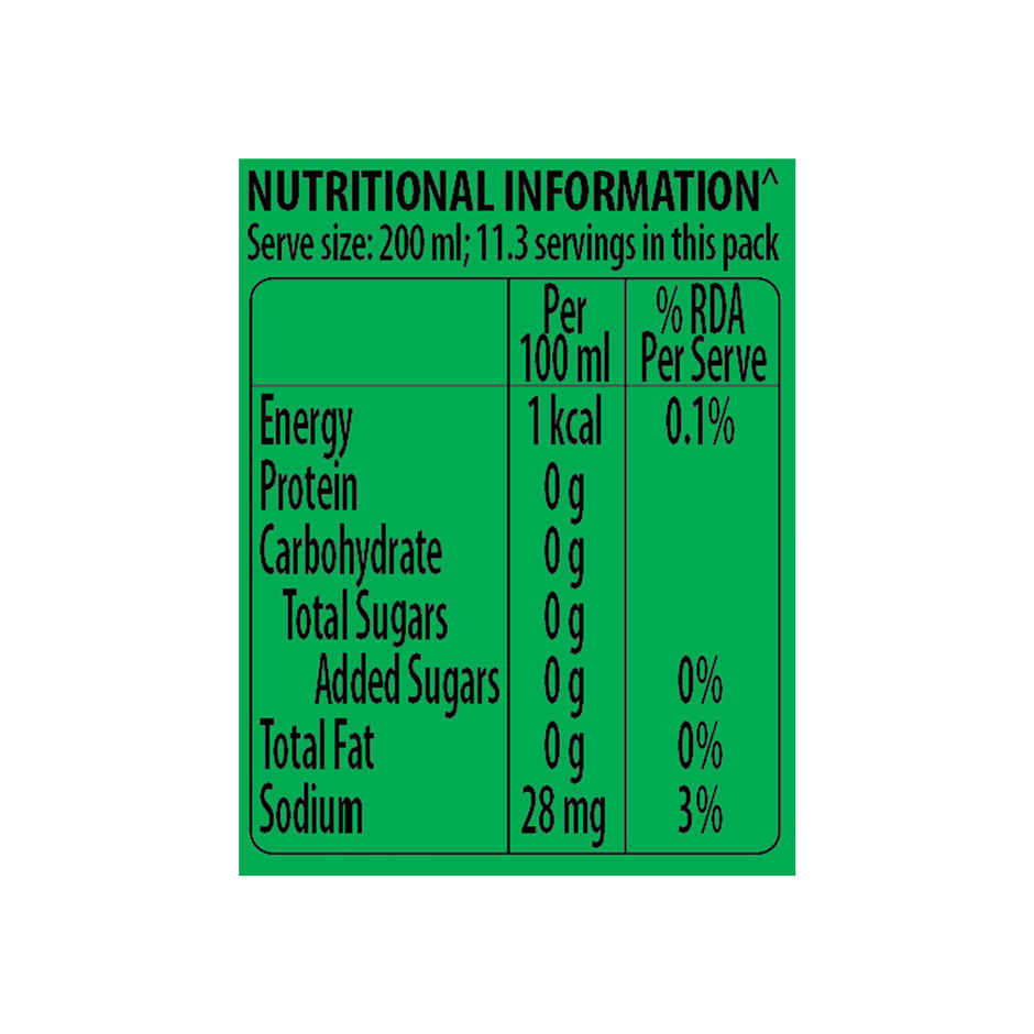7 Up Zero Sugar soft Drink PET