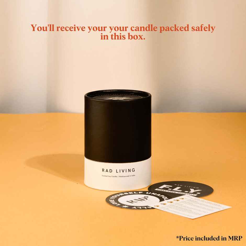 Rad Brands FLY 19 | Boujee Leather Scented Candle