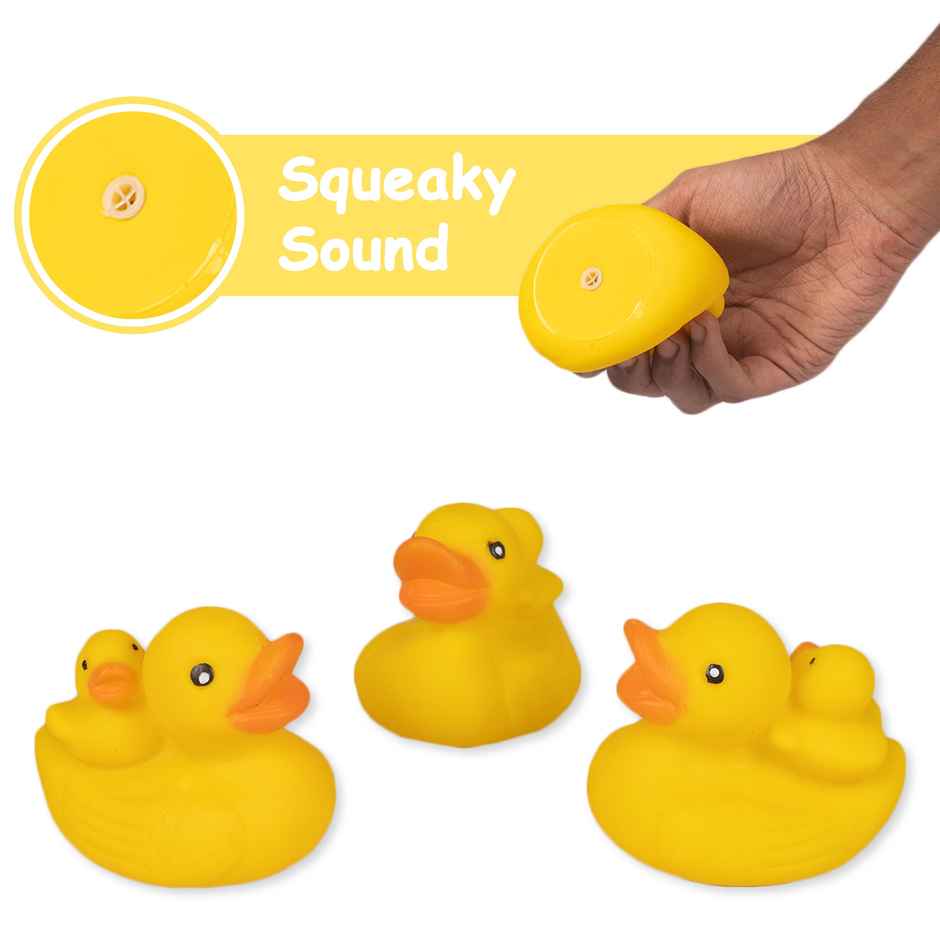 Ratna's Squeezy Duck 3 Pcs | Assorted