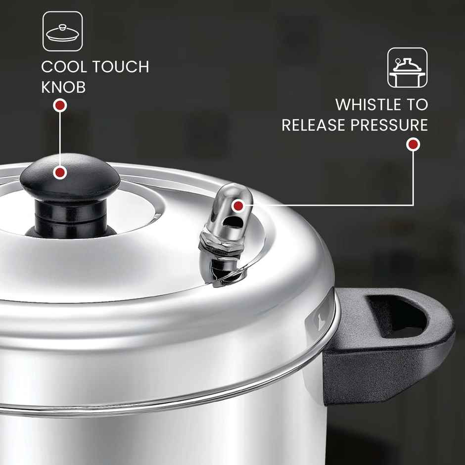 Judge By Prestige Stainless Steel Idli Cooker with 4 Plates,High Quality SS,Corrosion Free,Silver