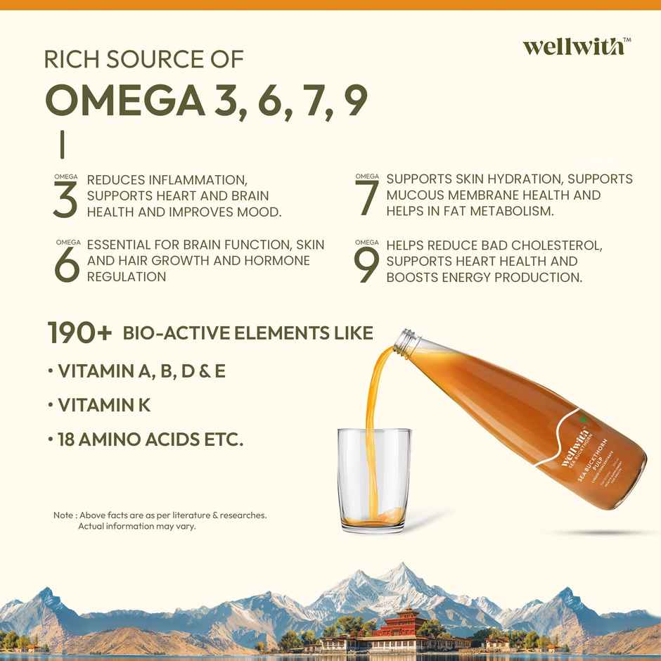Wellwith Sea Buckthorn Pulp