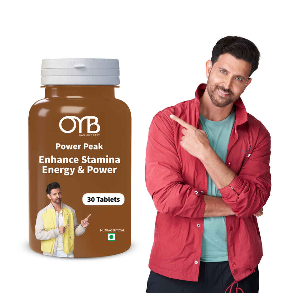 OYB Shilajit Stamina & Vitality Booster | 30 Tablets | OYB Power Peak