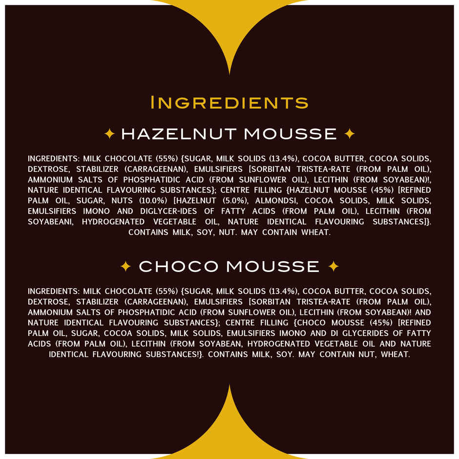 Fabelle Handcrafted Chocolate Truffles Inspired by Classic Desserts, Assorted Luxury Chocolates