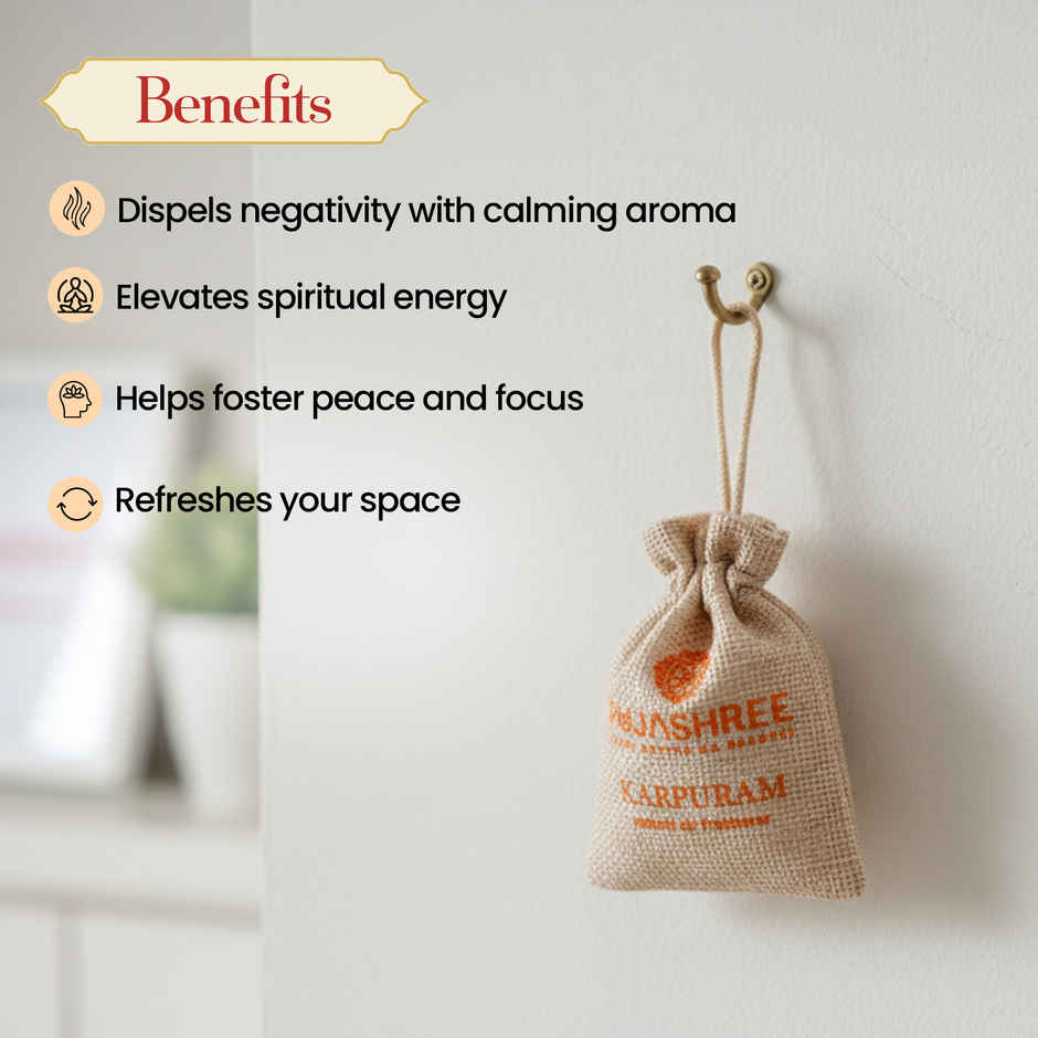 Pujashree Karpuram Natural Air Freshner