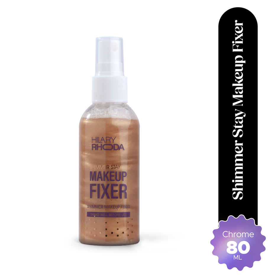 Hilary Rhoda Shimmer Stay Makeup Fixer | Chrome Shade 02