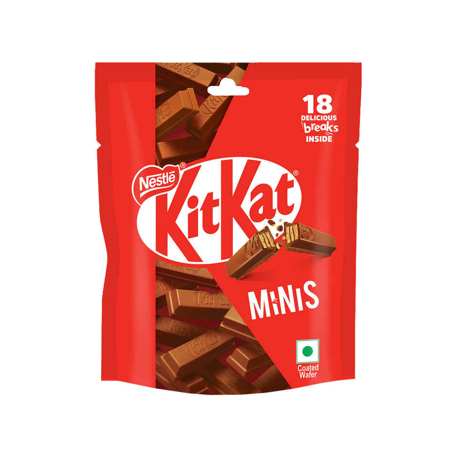 Nestle KitKat Minis | Choco Coated Wafer Chocolate Bar Combo