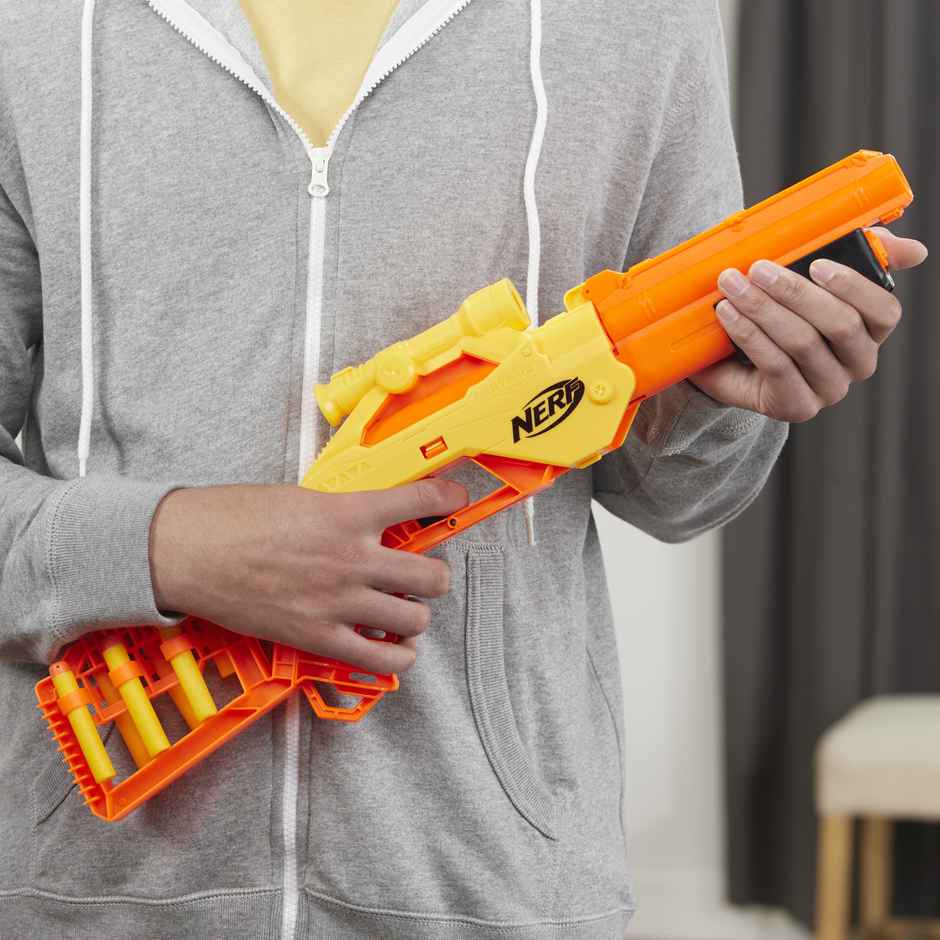 Nerf 30-Piece Nerf Alpha Strike Lynx SD-1 & Stinger SD-1 | 4 Blasters | 26 Nerf Elite Darts | Toy Gun