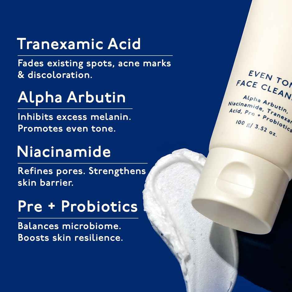 Asaya Dark Spot Removal & Brightening Face Wash With Tranexamic Acid | Alpha Arbutin & Niacinamide